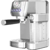 Gastroback Piccolo Pro M, Espressomaschine, 1,3 l, Kaffeepad, Gemahlener Kaffee, 1350 W, Schwarz, Edelstahl