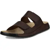 Ecco COZMO M Pantolette Ledersandale Hausschuhe Herren braun 50