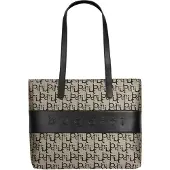 Bugatti Leder Schultertasche Elea Ladies Bag Black beige