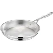 Tefal Bratpfanne "Jamie Oliver E31104 Cook Smart", Edelstahl 18/10, unbeschichteter Edelstahl, Thermo-Fusion, induktionsgeeignet