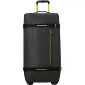 American Tourister URBAN TRACK Duffle/WH L Coated Rollenreisetasche black/lime