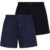 Bruno Banani Weiter Boxer "Loose Fit" 2er Pack, mit Knopfleiste