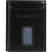 Bugatti Geldbörse Secure Slim Special Mini Wallet Black schwarz