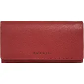 Bugatti Geldbörse Mira Ladies Long Wallet With Flap Red rot