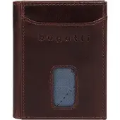 Bugatti Geldbörse Secure Slim Herren, Damen braun