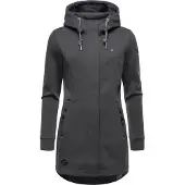 Ragwear Kapuzensweatjacke "Letti Bonded" Sportliche Kapuzenjacke in Feinstrick-Optik