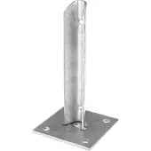 Alberts Pfostenträger, (Set, 2 St.), für Zaunpfosten, für Pfosten-Ø 34 mm