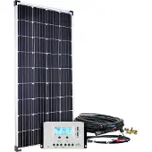 Offgridtec Solaranlage "basicPremium-XL 150W Solaranlage 12V/24V", (Set), Komplettsystem