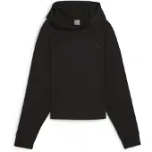 Puma für Damen. 68250301 Sweatshirt ESS Elevated schwarz (L), Lässig, Sportlich, Baumwolle, Multisport, Recyceltes Polyester, Nachhaltig