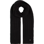 Tommy Hilfiger Strickschal "TH TIMELESS SCARF", mit Monogramm-Emblem