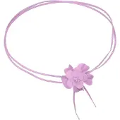 Collezione alessandro Taillengürtel "Blüte" Lederband mit echt Leder Blüte