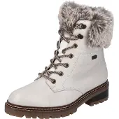 Remonte Damenstiefelette D0B74-80 weiss combi 40