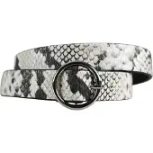 Collezione alessandro Synthetikgürtel "Kleo" mit tollem Schlangenprint