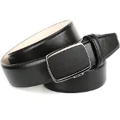 Anthoni Crown Ledergürtel , Herren, Gr. 100, schwarz, Leder, unifarben, Gürtel Ledergürtel, mit tonaler Ziersteppung