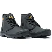 Palladium Pampa Hi Coated in Schwarz – 4 UK - 37 EU - 4.5 US / Black