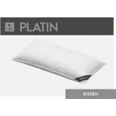 Spessarttraum Daunenkissen "Platin", Füllung: 60% Gänsedaunen, 40% Gänsefedern, Bezug: 100% Baumwolle, (1 St.), hergestellt in Deutschland, allergikerfreundlich