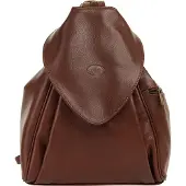 Piké Cityrucksack "ANNA MARIA" echt Leder, Made in Italy