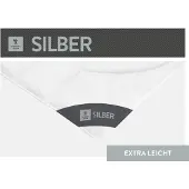 Spessarttraum Baumwollbettdecke "Silber", extraleicht, (1 St.), hergestellt in Deutschland, allergikerfreundlich