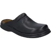 Josef seibel Clog "Max, schwarz", Herren, Gr. 47, schwarz, Obermaterial: 100% Rindsleder Leather cow., Schuhe Clog