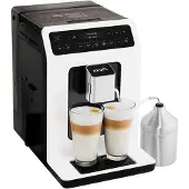 Krups Evidence EA8911, Espressomaschine, 2,3 l, Kaffeebohnen, Eingebautes Mahlwerk, 1450 W, Schwarz, Weiß