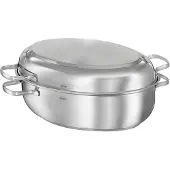 Rösle Bräter "ELEGANCE", Edelstahl 18/10, spülmaschinen- und induktionsgeeignet, PTFE, 8 Liter