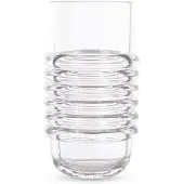Tom Dixon Press Vase Large Clear - , Transparent, Glas