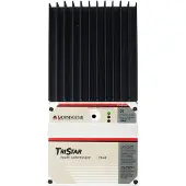 Morningstar Solarladeregler "TS-60", schwarz-weiß (weiß, schwarz), B:26cm H:12,7cm T:7,1cm, Spannungsregler, Solarladeregler