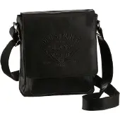 Mustang Leder Umhängetasche Valencia Pisco Shoulderbag Black schwarz