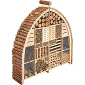 Locker Tierhaus "Luxury XXL", beige (natur), B:101cm H:109cm T:23cm, Massivholz, Tierhäuser, Tierhaus