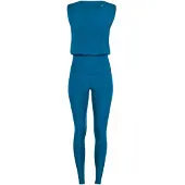 Winshape Jumpsuit "JS102LSC", Damen, Gr. M, Normalgrößen, grün (teal grün), 85% Polyester, 15% Elasthan, Rundhals, Overalls Jumpsuit, Functional Comfort