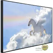 Papermoon Infrarotheizung "Pegasus in den Wolken" sehr angenehme Strahlungswärme