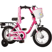 Bachtenkirch-Interbike Bachtenkirch Kinderfahrrad Dream Cat 12,5 Zoll purpur weiß