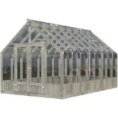 Palmako Gewächshaus "E milia" 13,8 m², inklusive automatische Dachentlüftung