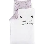 Träumeland Babybettwäsche "kuschelweiche Bettwäsche Schmusekatze"