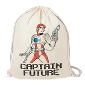 Logoshirt Kulturbeutel "Turnbeutel Captain Future" mit Wizard Of Science Captain Future-Print