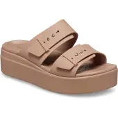 Crocs Pantoletten Brooklyn Low Wedge Sandal W 207431 Beige 41.5