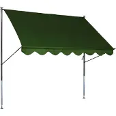 Angerer Klemmmarkise Standard 150 cm uni grün
