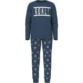 Name it Schlafanzug "NKMNIGHTSET DARK DENIM FOOTBALL NOOS", (Set, 2 tlg.)