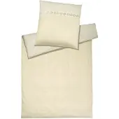 Elegante Mako-Satin El Greco 1976 - Farbe: Natur - 7, 80/80 155/220 cm