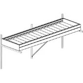 KGT Pflanzwanne für Gewächshäuser "Linea" Linea II