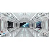 Architects Paper Fototapete "Spaceship" Vlies, Wand, Schräge