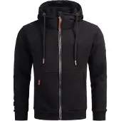 Alessandro Salvarini Sweatjacke "ASGeenio" mit hohem Kragen