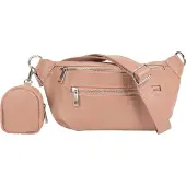 Samantha Look Gürteltasche echt Leder, Made in Italy