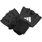 Adidas Punch-Handschuhe PERFORMANCE "Speed Gel Wrap Glove" Gr. S, schwarz, Boxhandschuhe, Kinder, S/M, Obermaterial: 100% Kunstleder, Punch-Handschuhe