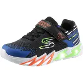 SKECHERS Low Sneaker FLEX GLOW BOLT Kinder Synthetik Blau Größe: 31