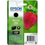 Epson Strawberry Singlepack Black 29 Claria Home Ink, Standardertrag, Schwarz, Tinte auf Pigmentbasis, 5,3 ml, 1 Stück(e), 175 Seiten