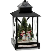 Konstsmide LED-Laterne mit Schneemänner 24.5 x 42 cm