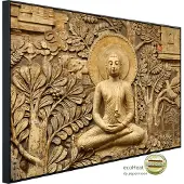 Papermoon Infrarotheizung "Buddah" sehr angenehme Strahlungswärme