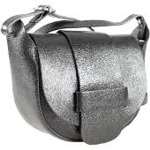 Collezione alessandro Abendtasche "Blink" aus Leder in Metalic-Finish