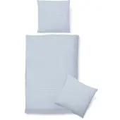 Biberna Sleep & Protect 0022294 Seersucker Bettwäsche UNI color: hellblau, size: 1x 135x200 cm + 1x 80x80 cm